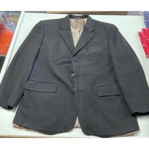 EUC! VTG Givenchy Monsieur Men's Patterned‎ 100% Wool Tweed Blazer ONLY - Size M